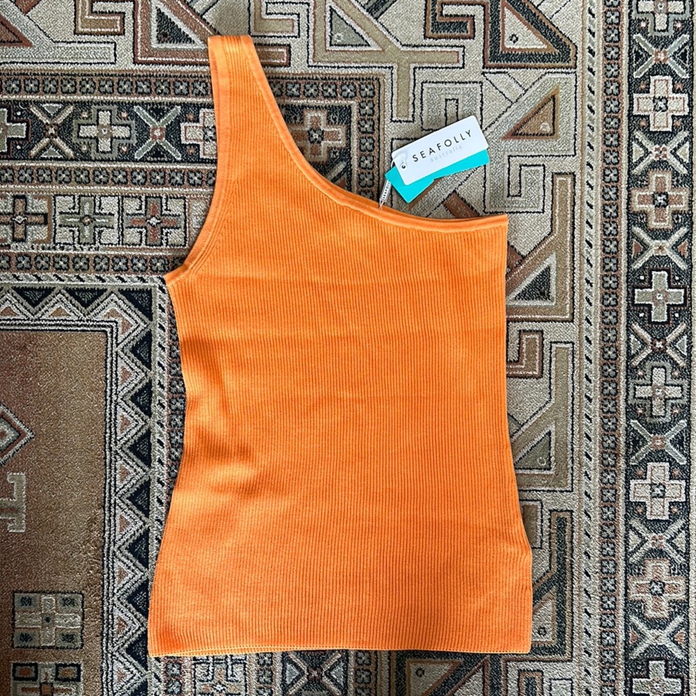 Sea Folly NWT ribbed tank